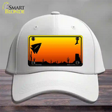 Arrowhead Blank Scenic Novelty License Plate Hat Cotton / White