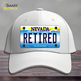 Retired Nevada Novelty License Plate Hat Cotton / White