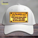 Phone Was Drunk Novelty License Plate Hat Cotton / White