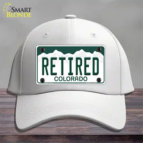 Retired Colorado Novelty License Plate Hat Cotton / White