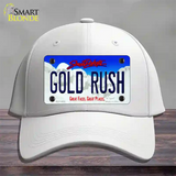 Gold Rush South Dakota Novelty License Plate Hat Cotton / White