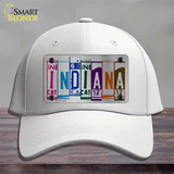 Indiana License Plate Art Novelty License Plate Hat Cotton / White