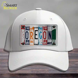 Oregon License Plate Art Novelty License Plate Hat Cotton / White