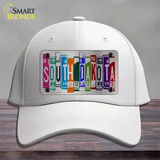 South Dakota License Plate Art Novelty License Plate Hat Cotton / White