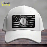 Kentucky Carbon Fiber Novelty License Plate Hat Cotton / White