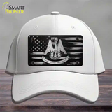 Louisiana Carbon Fiber Novelty License Plate Hat Cotton / White