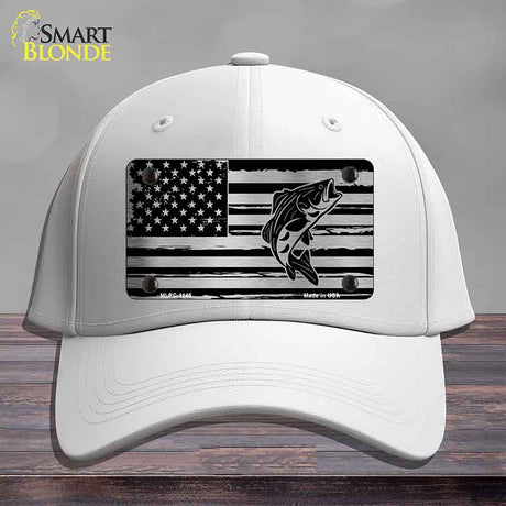 Patriotic Bass Novelty License Plate Hat HAT-MLPC-1146