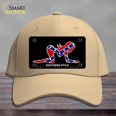 Southern Style Sexy Novelty License Plate Hat Cotton / Khaki