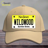 Wildwood New Jersey Novelty License Plate Hat Cotton / Khaki