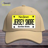 Jersey Shore New Jersey Novelty License Plate Hat Cotton / Khaki