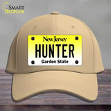 Hunter New Jersey Novelty License Plate Hat Cotton / Khaki