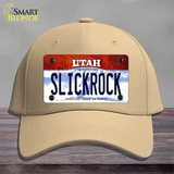 Slickrock Utah Novelty License Plate Hat Cotton / Khaki