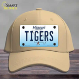 Tigers Missouri Novelty License Plate Hat Cotton / Khaki