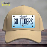 Go Tigers Missouri Novelty License Plate Hat Cotton / Khaki