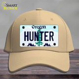 Hunter Oregon Novelty License Plate Hat Cotton / Khaki