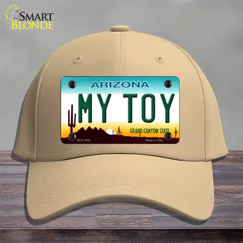 My Toy Arizona Novelty License Plate Hat Cotton / Khaki