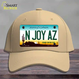 N Joy Arizona Novelty License Plate Hat Cotton / Khaki