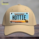 Hottie North Dakota Novelty License Plate Hat Cotton / Khaki