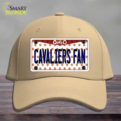 Cavaliers Fan Ohio Novelty License Plate Hat Cotton / Khaki