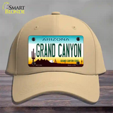 Grand Canyon Arizona Novelty License Plate Hat Cotton / Khaki