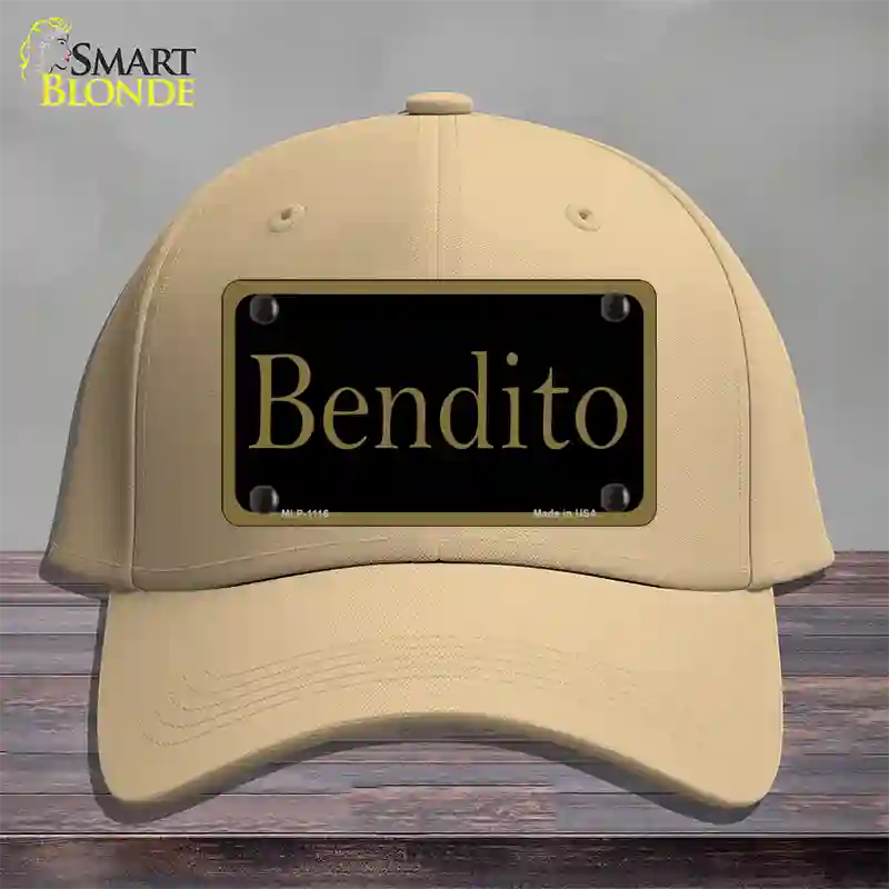 Bendito Novelty License Plate Hat Cotton / Khaki