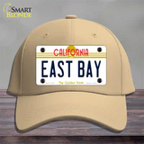 East Bay California Novelty License Plate Hat Cotton / Khaki