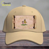 Just Like Mom Novelty License Plate Hat Cotton / Khaki