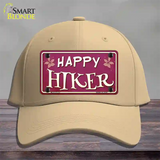 Happy Hiker Novelty License Plate Hat Cotton / Khaki