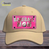 Baseball Mom Novelty License Plate Hat Cotton / Khaki