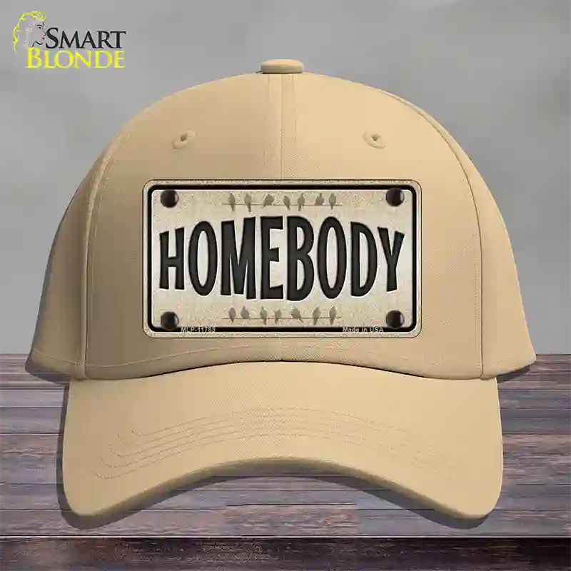 Homebody Novelty License Plate Hat Cotton / Khaki