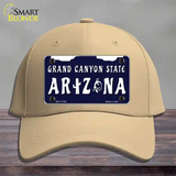 Arizona Grand Canyon State Novelty License Plate Hat Cotton / Khaki