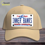 Inner Banks North Carolina Novelty License Plate Hat Cotton / Khaki