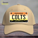 Indiana Colts Novelty License Plate Hat Cotton / Khaki