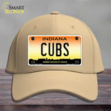 Cubs Indiana Novelty License Plate Hat Cotton / Khaki