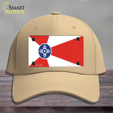 Wichita Flag Novelty License Plate Hat Cotton / Khaki