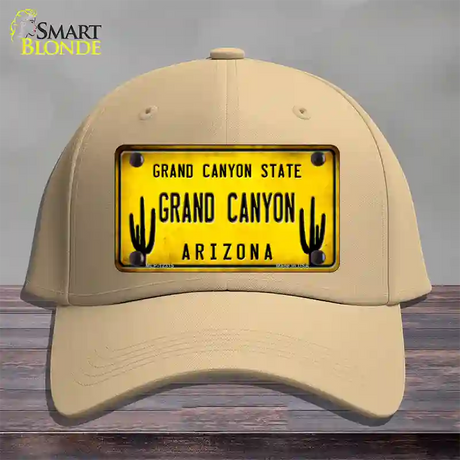 Arizona Grand Canyon Novelty License Plate Hat Cotton / Khaki