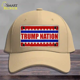 Trump Nation Novelty License Plate Hat Cotton / Khaki