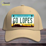 Go Lopes Novelty License Plate Hat Cotton / Khaki