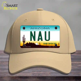 Northern Arizona Univ Novelty License Plate Hat Cotton / Khaki