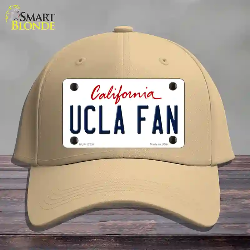 UCLA Fan Novelty License Plate Hat Cotton / Khaki