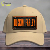 Huckin Farley Novelty License Plate Hat Cotton / Khaki