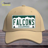 Falcons Novelty License Plate Hat Cotton / Khaki