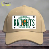 Knights Novelty License Plate Hat Cotton / Khaki