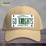 Go Knights Novelty License Plate Hat Cotton / Khaki