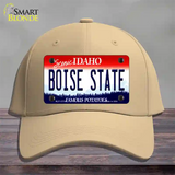 Boise State Novelty License Plate Hat Cotton / Khaki