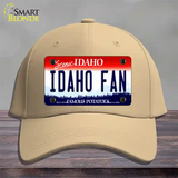 Idaho Fan Novelty License Plate Hat Cotton / Khaki