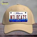 Wildcats Novelty License Plate Hat Cotton / Khaki