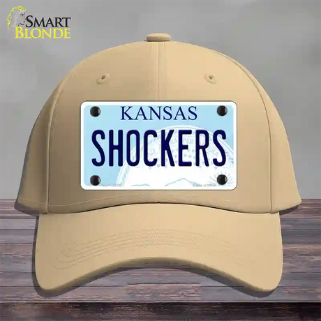 Shockers Novelty License Plate Hat Tag Cotton / Khaki