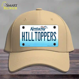 Hilltoppers Novelty License Plate Hat Tag Cotton / Khaki