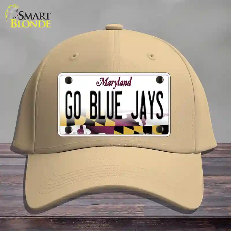 Go Blue Jays Novelty License Plate Hat Cotton / Khaki